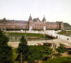 Amsterdam CS rond 1900