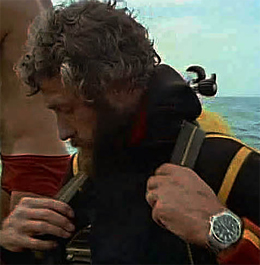 Philippe Cousteau met Rolex Submariner