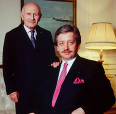 Fred Lip met Claude Neuschwander in 1990