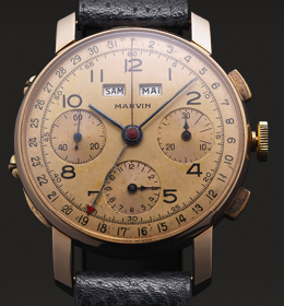 Marvin chronograaf uit 1955