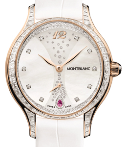 het tot 8 stuks gelimiteerde horloge uit de Montblanc ?Collection Princesse Grace de Monaco?