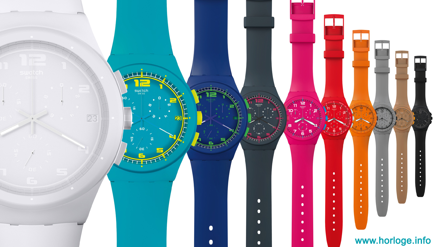 swatch new chrono plastic