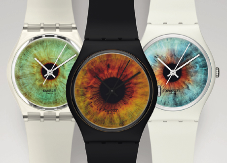de ongelimiteerde Swatch horloges uit de Art collctie van Ian Rankin