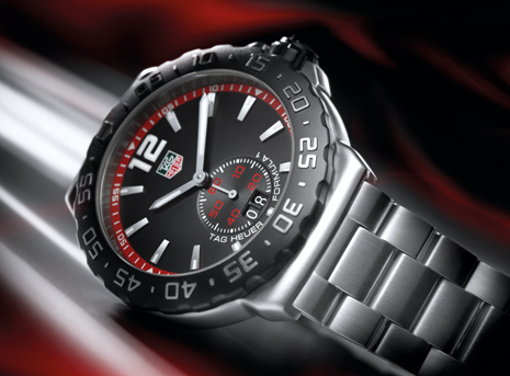 TAG Heuer Formula 1 Watch ?Black Bezel with Red Flange?