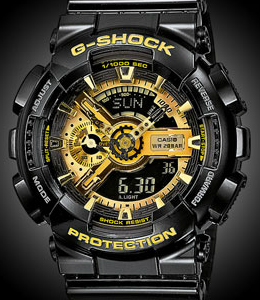 zoete smaak dubbel honing Nieuwe Casio G-Shock GA-110GB-1AER: Gruwelijk | Horloge.info