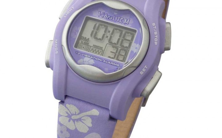 vibral-Lite®mini-12-alarmen-horloge-paars