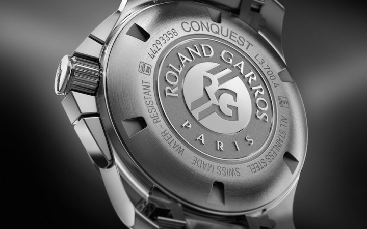 Longines Conquest 1/100th Roland Garros horloge