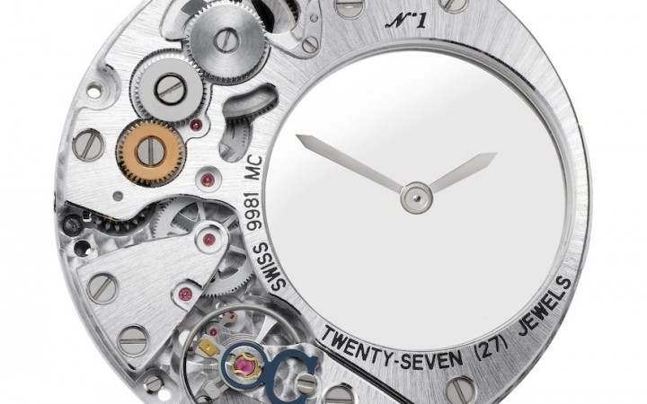 Clé de Cartier Mysterious Hour horloge kaliber