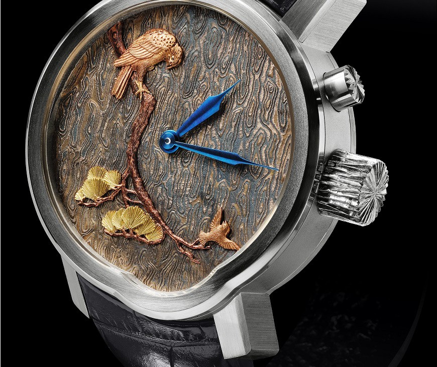 Platinum Tsuba Watch is nieuwste unieke horloge van Kees Engelbarts