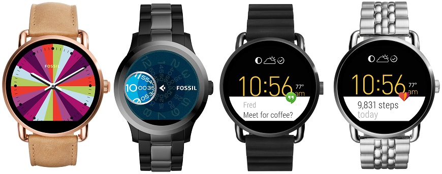 Fossil Q smartwatches