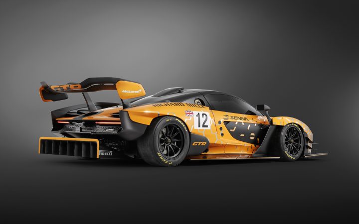 Bijpassende auto bij het horloge, de McLaren Senna GTR Concept