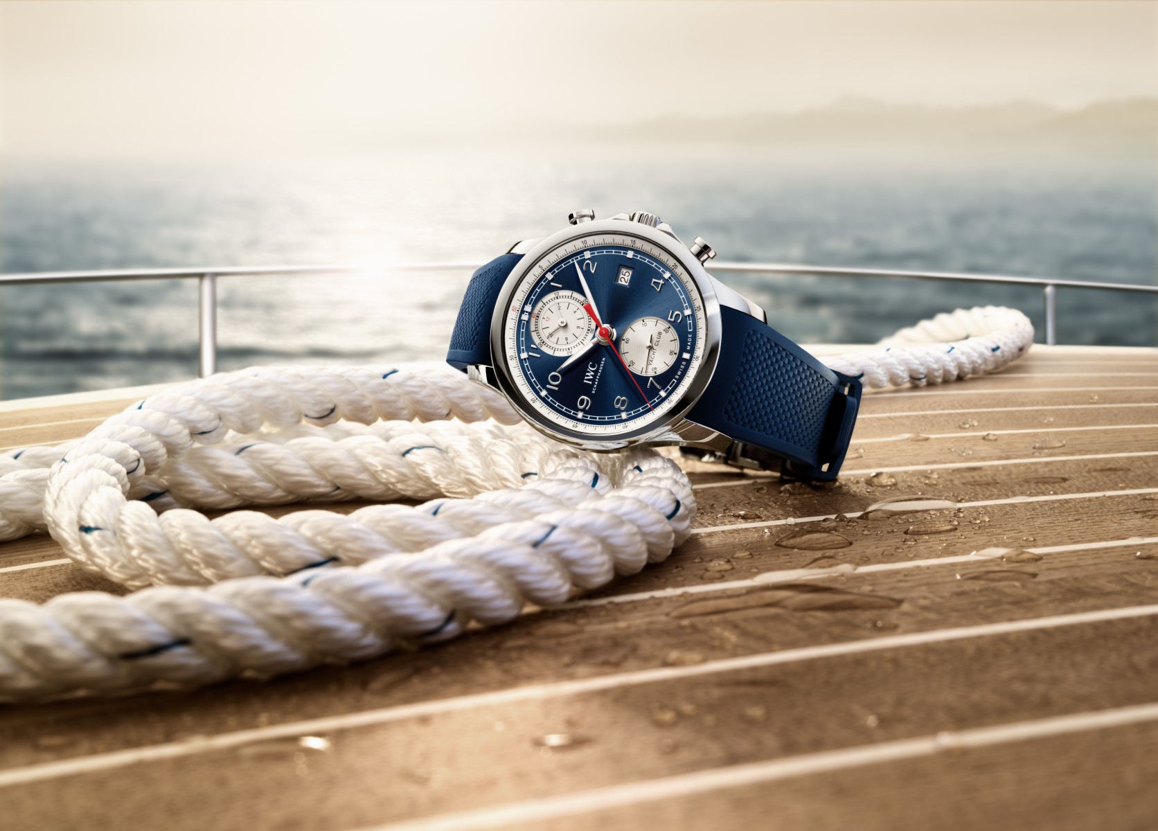 Portugieser Yacht Club Chronograph (Ref. IW390507) on the ropes