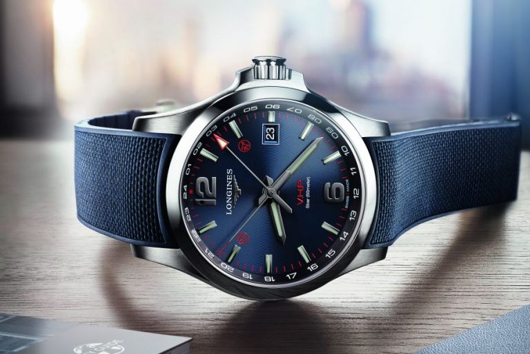 Longines Conquest V H P GMT Flash Setting Horloge info