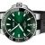 De glanzende Oris Aquis Date “Green Machine”