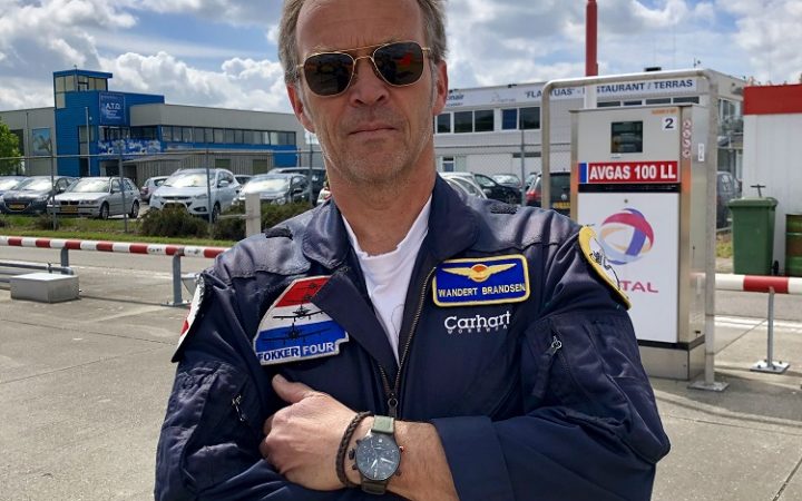 Van der Gang viert vijf jaar Vlieger