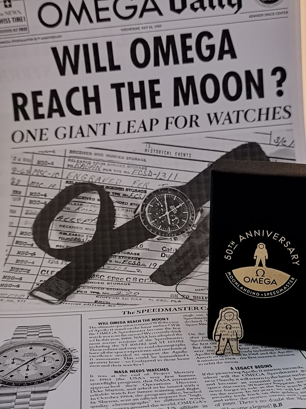 Omega presenteert prominente Apollo 11 Speedmasters