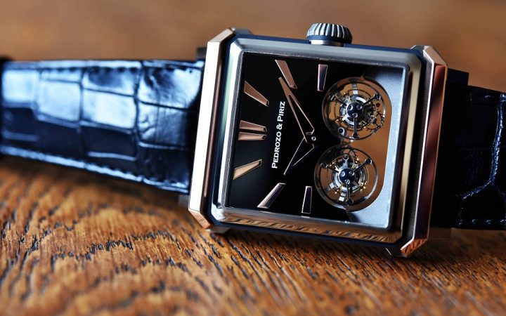 Art Deco-architectuur en een dubbele vliegende tourbillon