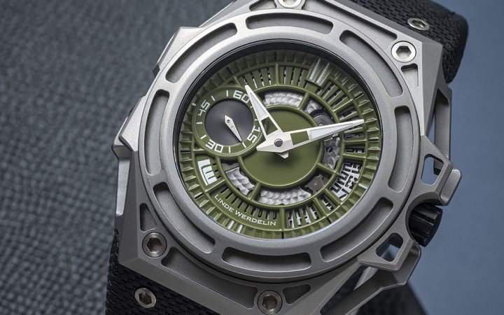 Linde Werdelin Spidolite Titanium Summit Green