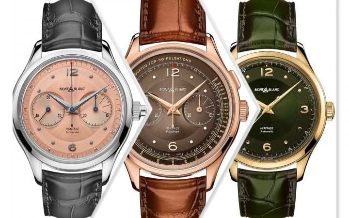 Drie nieuwe Montblanc Heritage modellen