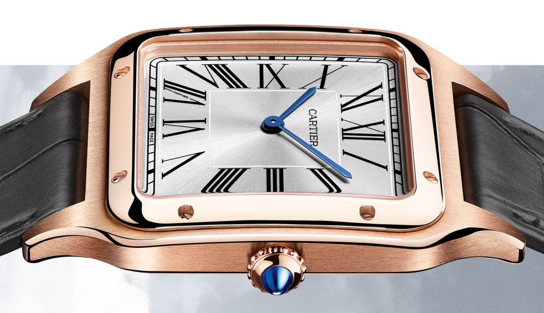 Cartier Santos Dumont XL met mechanisch uurwerk